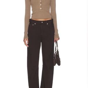 Citizens Of Humanity Miro Relaxed Black Jeans